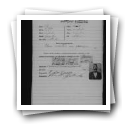 Pedido de passaporte de Manuel Pereira Gamito